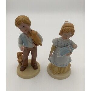 Best Friends & A Mother’s Love, Avon Porcelain Figurines - 1982